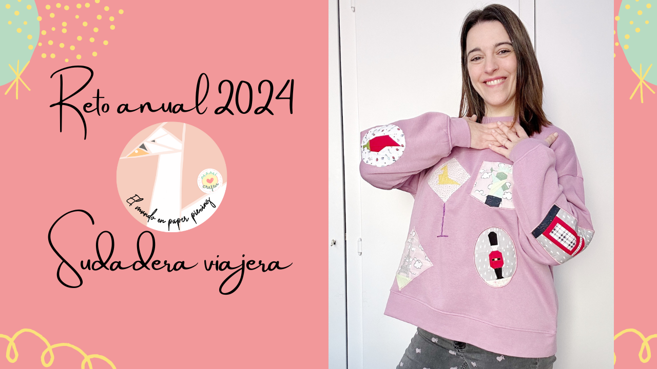 reto anual 2024 sudadera viajera